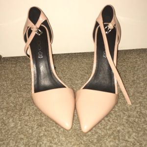 Pink nude mauve classy heels!!